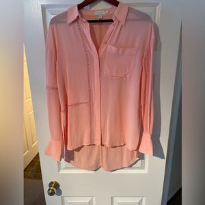 Ted Baker coral oversized blouse